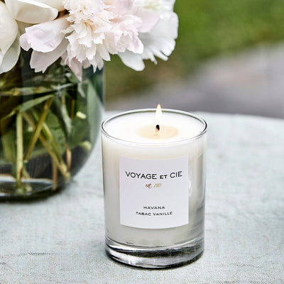 VOYAGE ET CIE CANDLE LILIES & LIME (Available in 4 sizes)