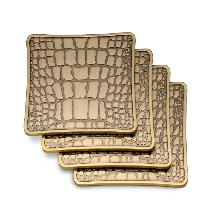 COASTERS CROCODILE S/4 (NR)