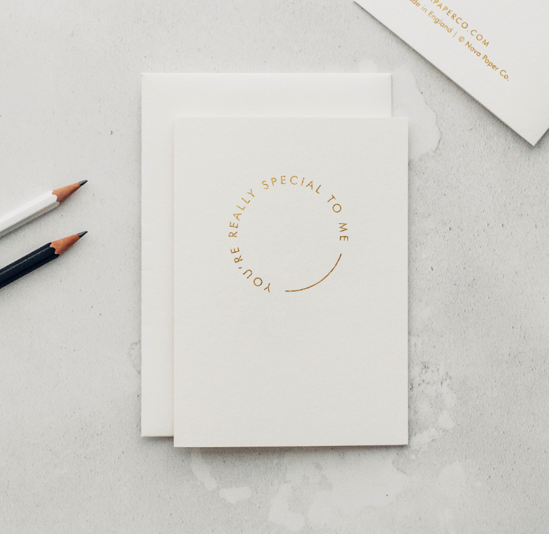 GREETING CARD "YOU’RE REALLY SPECIAL TO ME" #55431