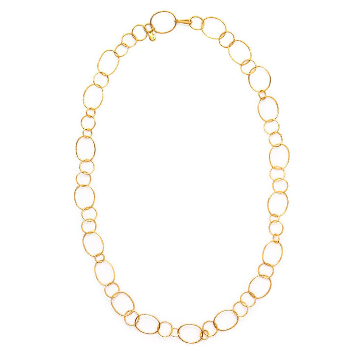 NECKLACE COLETTE LINK TEXTURED #41905