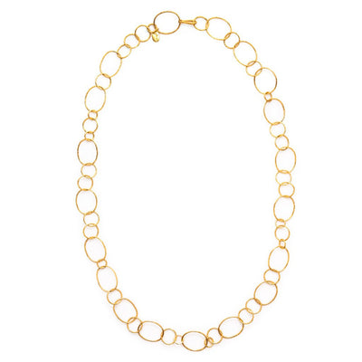 NECKLACE COLETTE LINK TEXTURED #41905