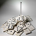 DOMINO SET BONE #59145