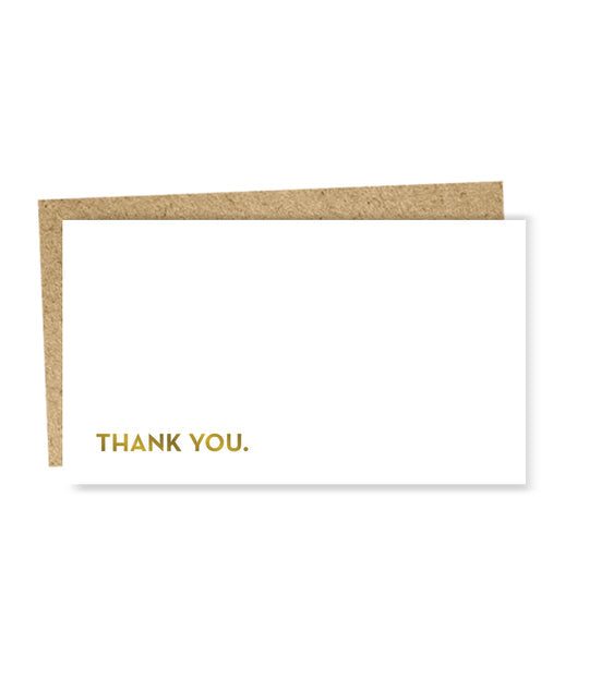 GREETING MINI CARD "THANK YOU"