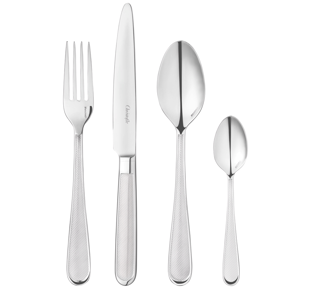 FLATWARE 24PC SET STAINLESS STEEL CONCORDE