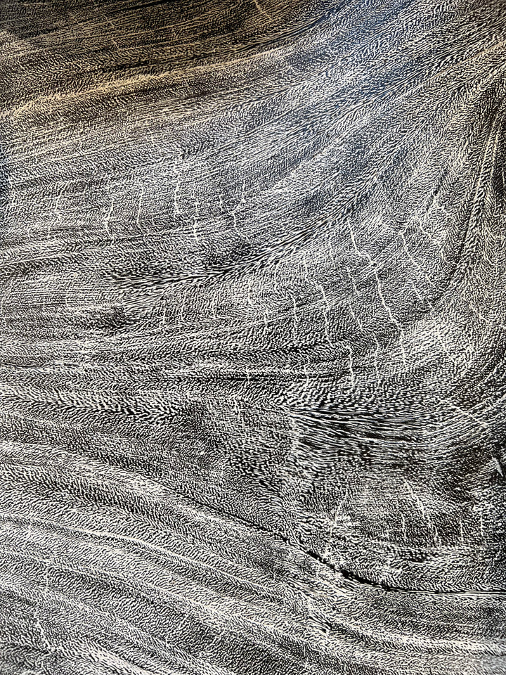 COFFEE TABLE GREY ACRYLIC LEGS #43289