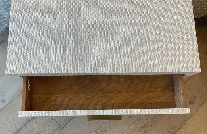 BEDSIDE CHEST WHITE #39045