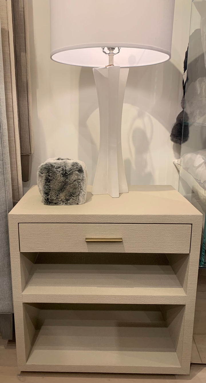 BEDSIDE CHEST 1-DRAWER SAND #41339