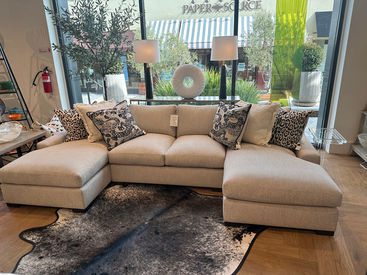 SECTIONAL 3PC ASPEN IN SILVANO LINEN #59805