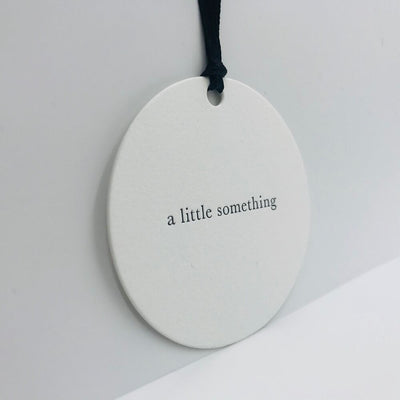 GIFT TAG "A LITTLE SOMETHING"