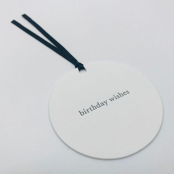 GIFT TAG "BIRTHDAY WISHES" #53526