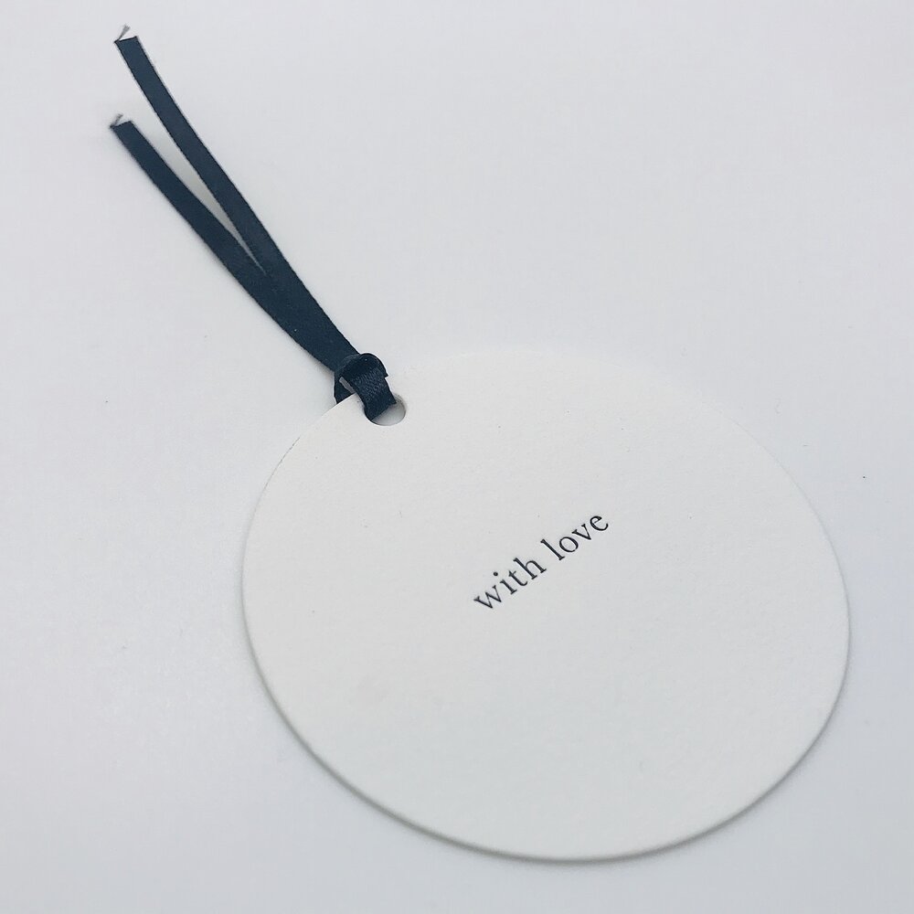 GIFT TAG "WITH LOVE" #53523