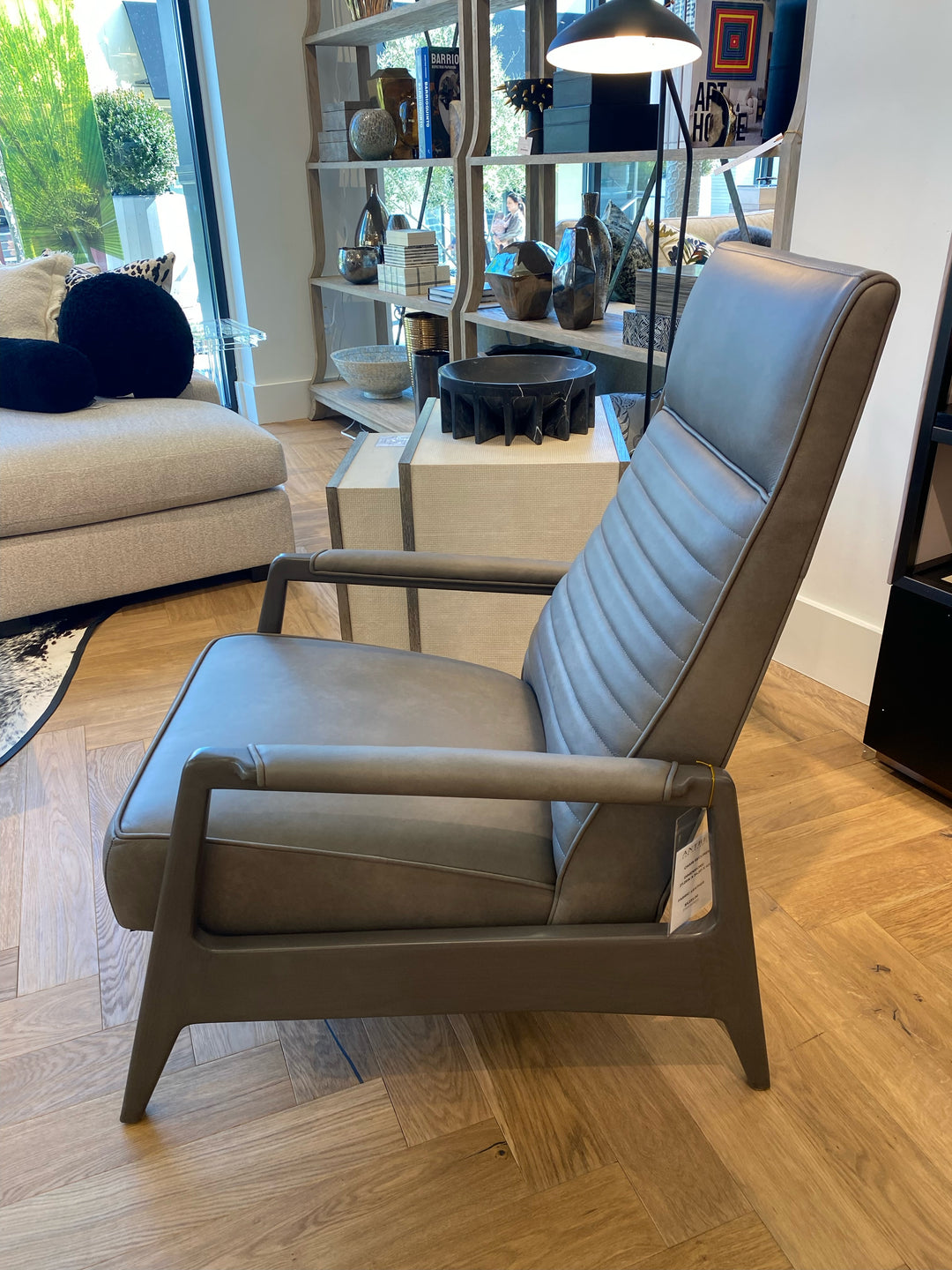 RECLINER IN DANTE SMOKE #63255