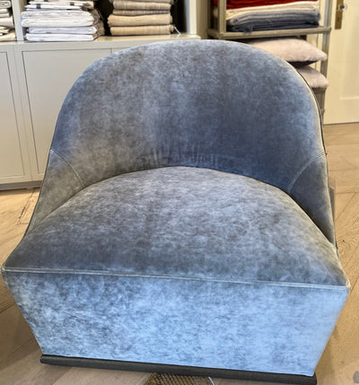 CHAIR SWIVEL TULUM IN MERCURY