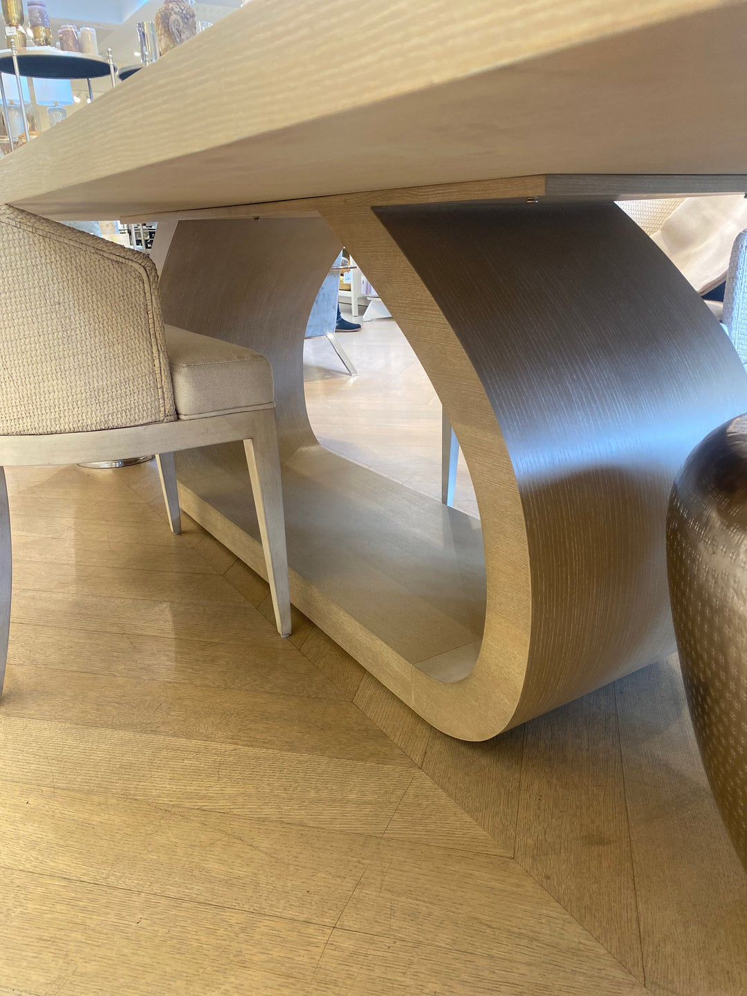 DINING TABLE HONEY ASH RECTANGULAR #62514