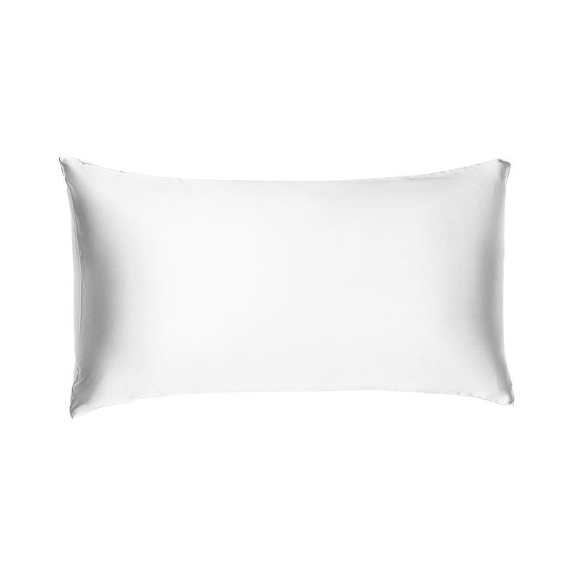 PILLOWCASE CHARMEUSE WHITE