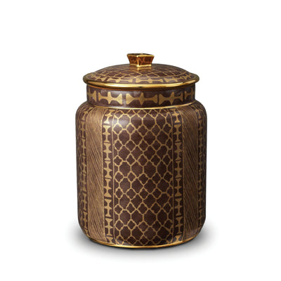 L'OBJET CANISTER FORTUNY ASHANTI (Available in 3 Sizes)