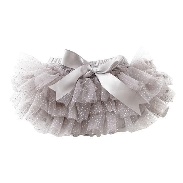 TUTU BLOOMER GRAY & SILVER (Available in 2 Sizes)