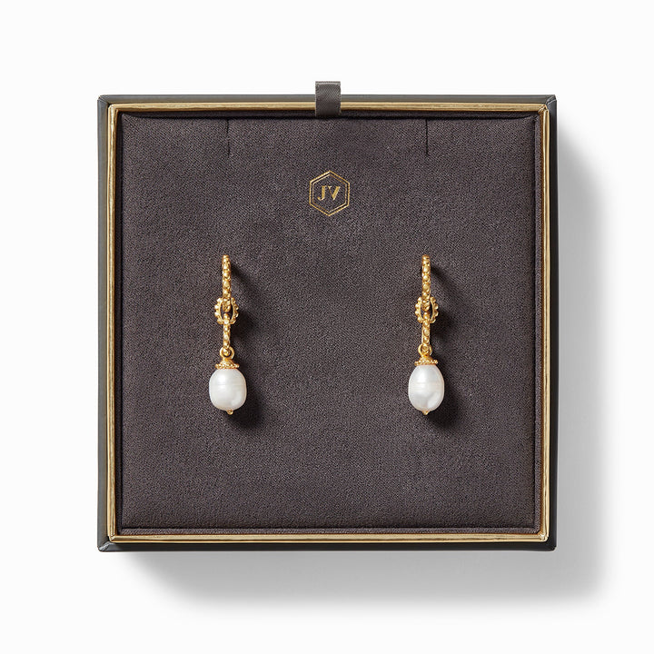 EARRING MARBELLA MIDI HOOP & CHARM #70194