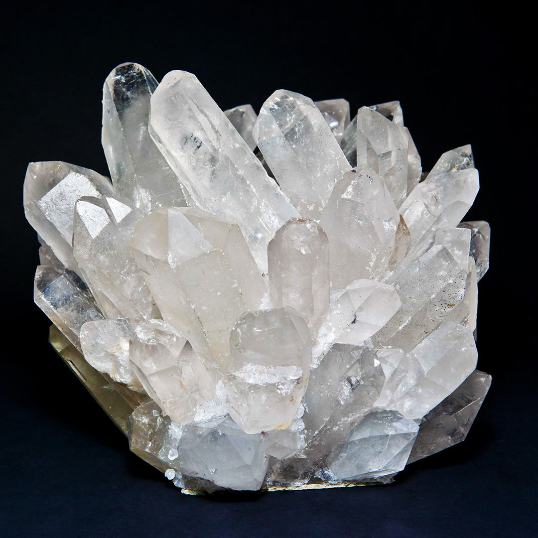 VOTIVE CANDLE HOLDER CLEAR QUARTZ #13167