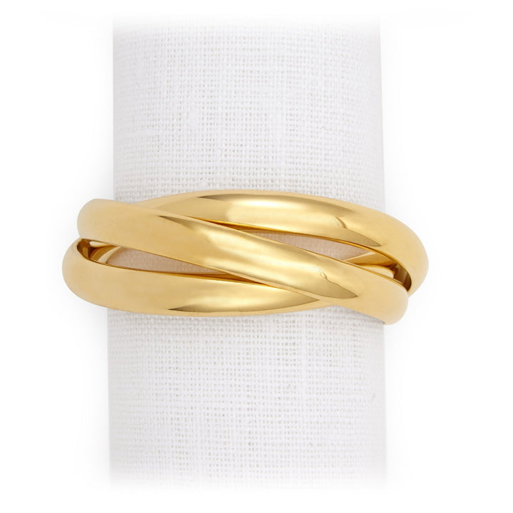 NAPKIN JEWELS THREE RING SET/4