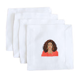 NAPKIN COCKTAIL LINEN OPRAH S/4