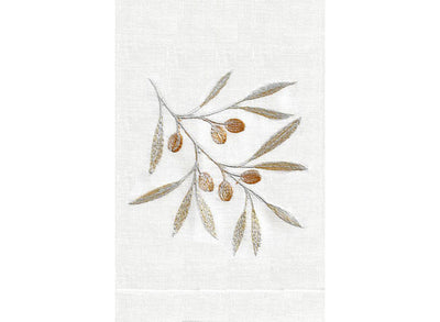GUEST TOWEL OLIVE (Available in Different Materials)