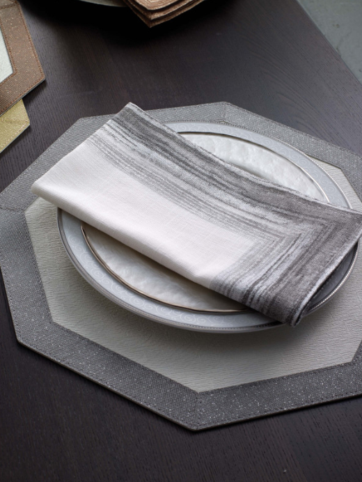 NAPKIN CORNICE PLATINUM