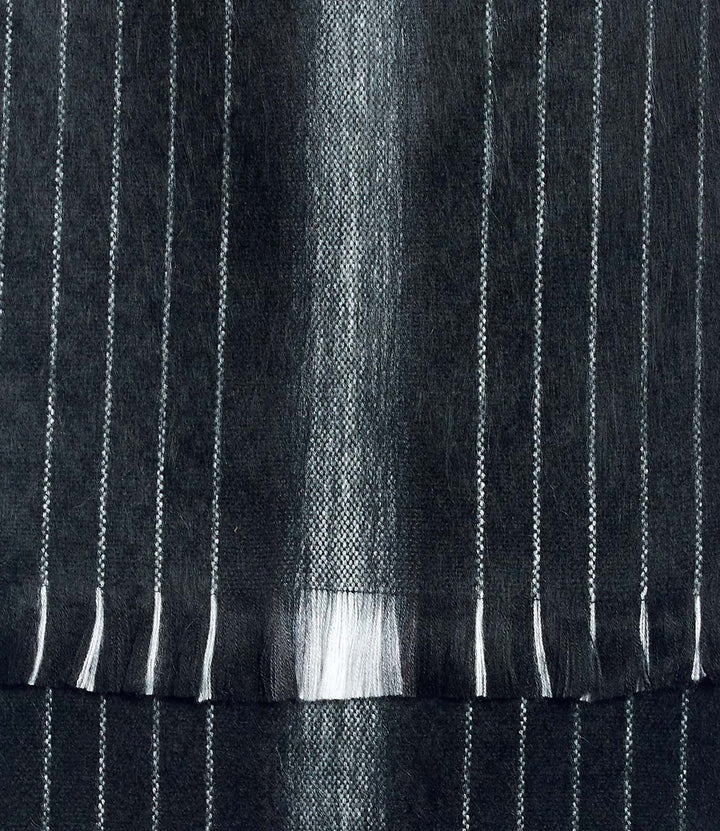 SCARF ALPACA BLACK PEARL #40063