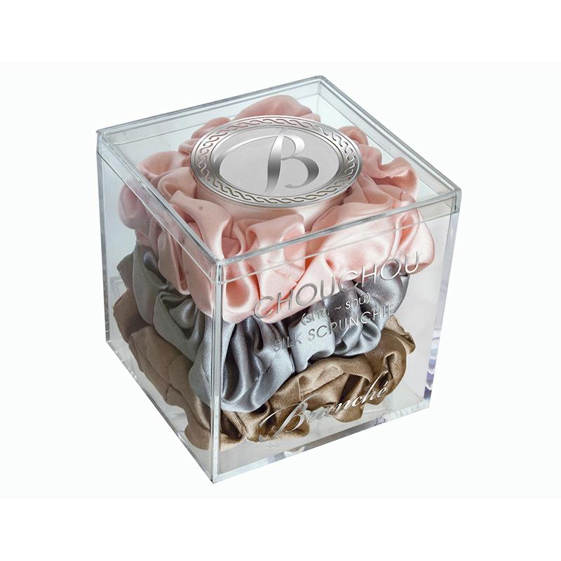 HAIR SCRUNCHIES FRENCH SILK