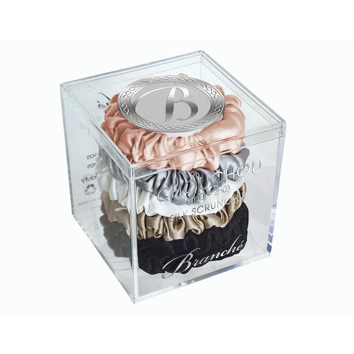 HAIR SCRUNCHIES FRENCH SILK