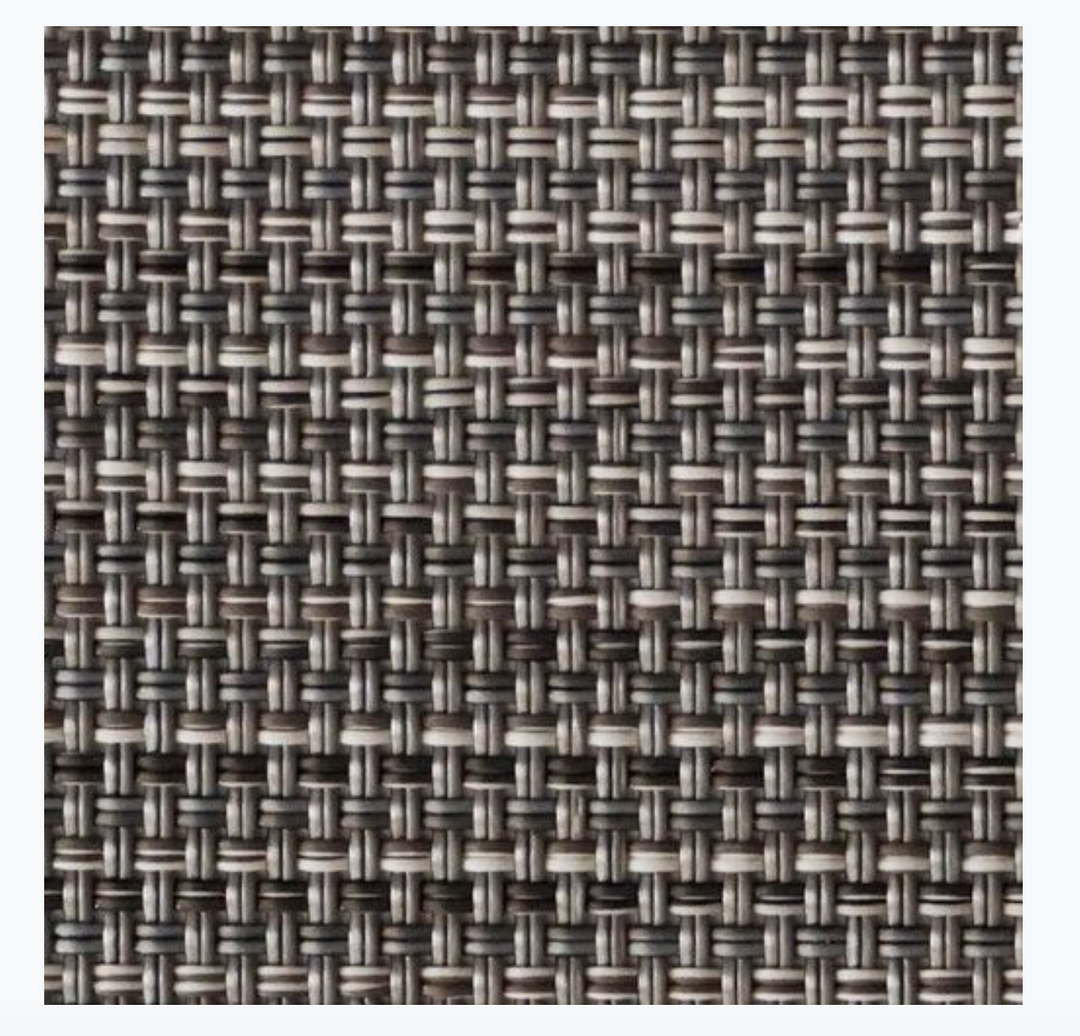 LUGGAGE RACK- DARK GREY FRAME WITH NEUTRAL MESH STRAPS #29394