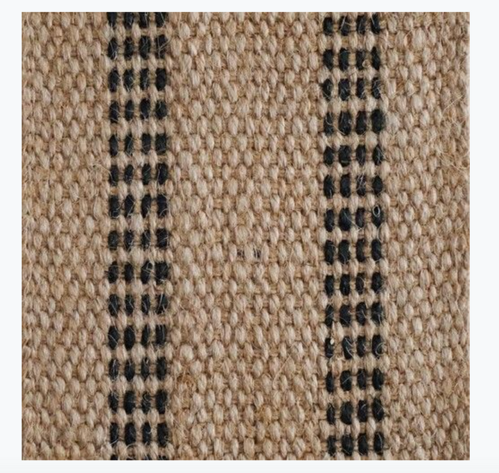 LUGGAGE RACK-WHITE STRAIGHT FRAME WITH BURLAP STRAPS #20794