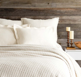 COVERLET MATELESSE IVORY QUEEN