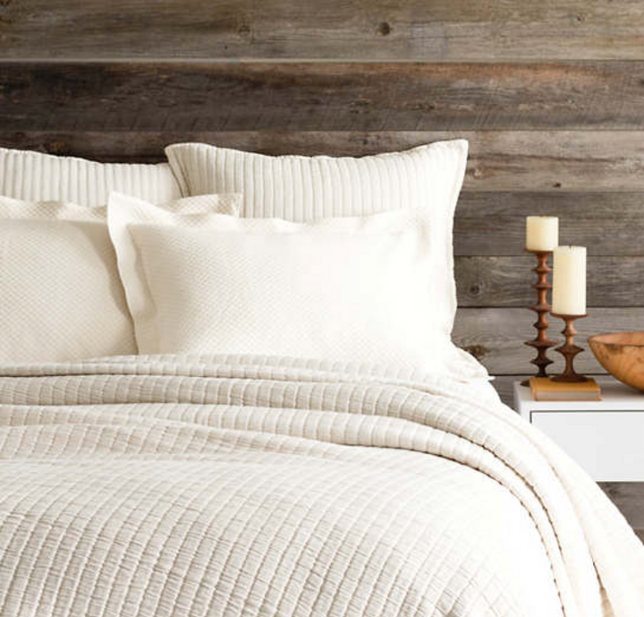 COVERLET MATELESSE IVORY QUEEN #45988