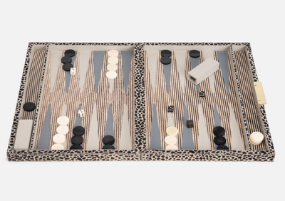 BACKGAMMON SET LARGE (Available in 2 Finishes)