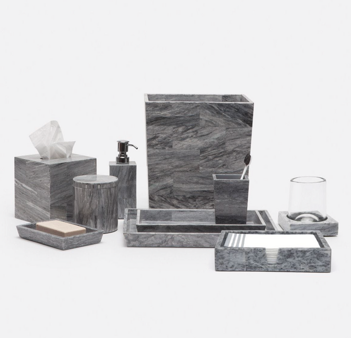 BATH COLLECTION GRAY ROMBLON STONE