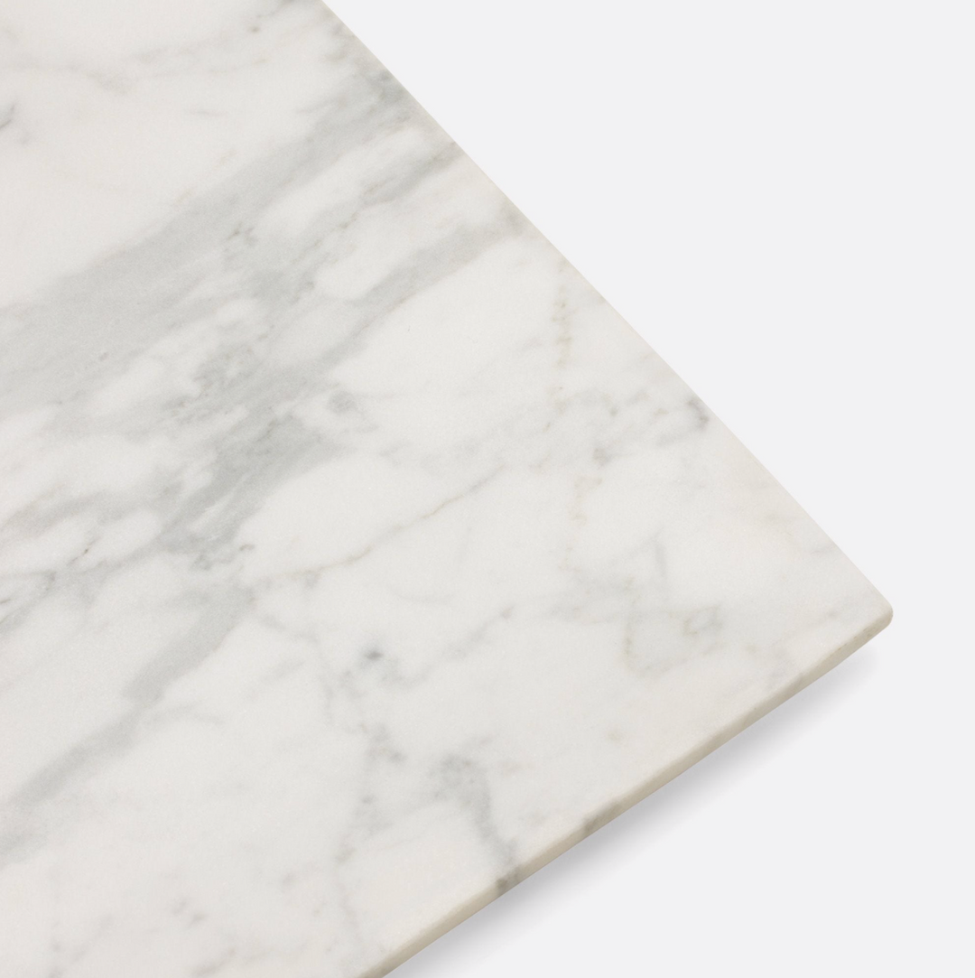 TRAY MARBLE WHITE