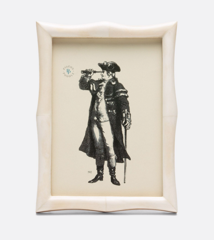 FRAME NATURAL BONE CURVED