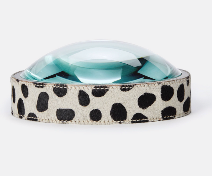 MAGNIFYING GLASS DALMATIAN HIDE LG #50354
