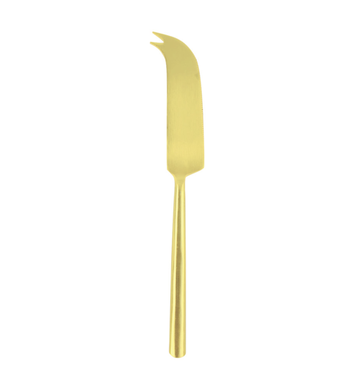 CHEESE KNIFE MATTE GOLD #52904