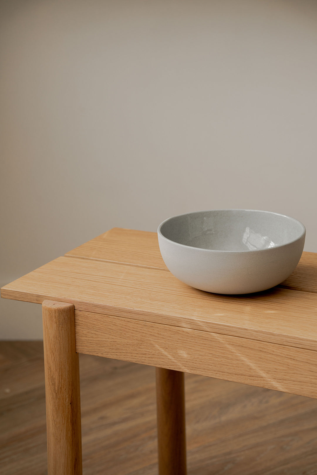 SERVING BOWL HANDMADE PORCELAIN SALAD - GRAY SKY #53424