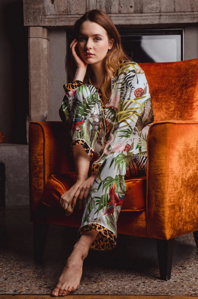 PAJAMA SET RAINFOREST LONG TWO-PIECE SMALL