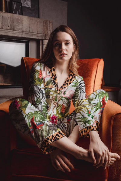PAJAMA SET RAINFOREST LONG TWO-PIECE SMALL