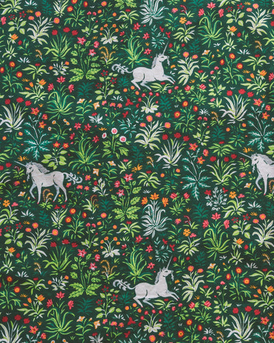 PAJAMA SET SHORT JUNIPER UNICORN'S GARDEN