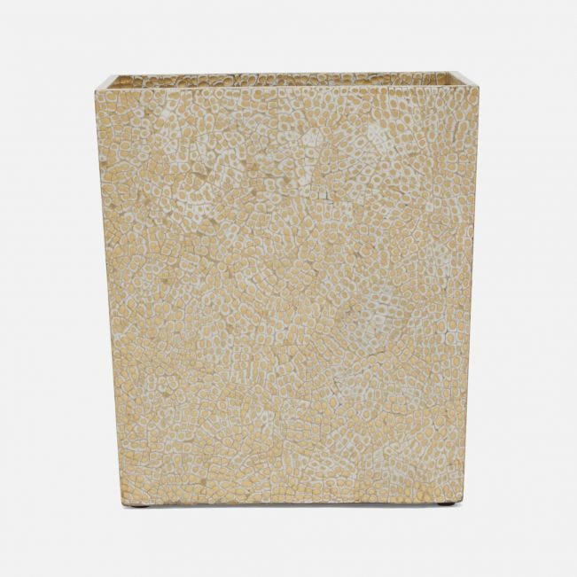 BATH COLLECTION GOLD/WHITE LACQUERED EGGSHELL