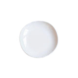 PLATE SALAD BEADED CREAM