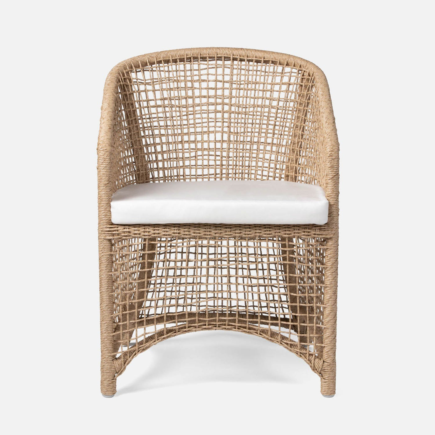 CHAIR DINING NATURAL TWISTED WICKER