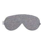 SLEEP MASK WOOL HEATHER GREY