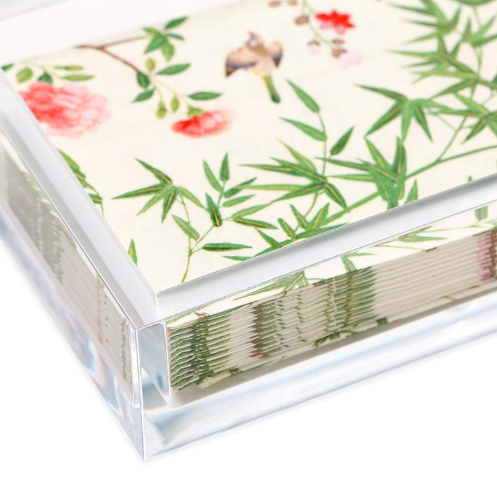 NAPKIN HOLDERS CLEAR ACRYLIC