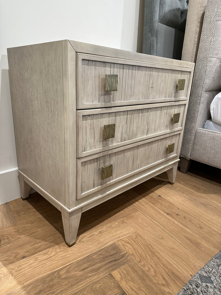 CARLYLE 3-DRAWER NIGHTSTAND - PENINSULA #63421